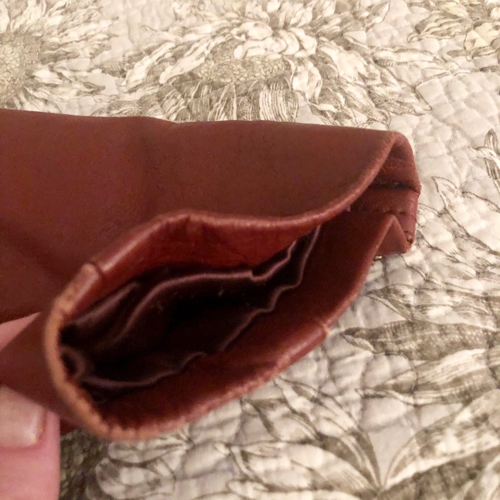 Red Vintage Italian Leather Jacket - Picture 6 of 11